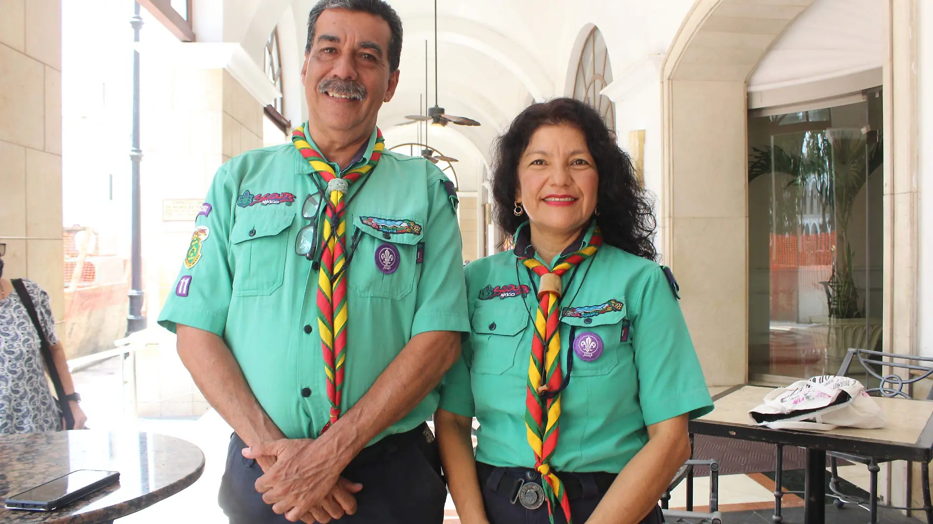 Cecilia Lisaran, jefa de tropa scout